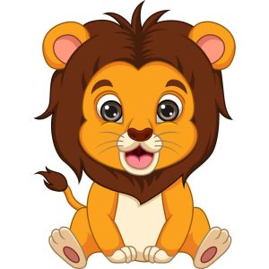وکتور شیر جنگل