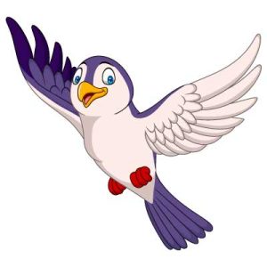 وکتور پرنده