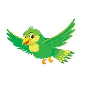 وکتور پرنده