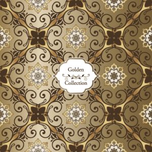 وکتور پترن طلایی