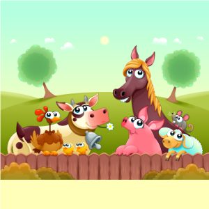 وکتور حیوان جنگل