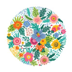 گل و بوته وکتور